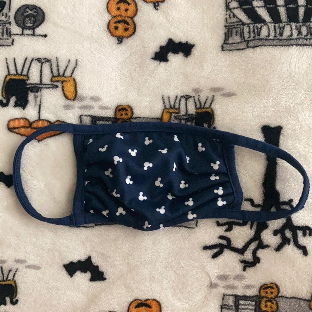 Disney parks Mickey Mouse face mask